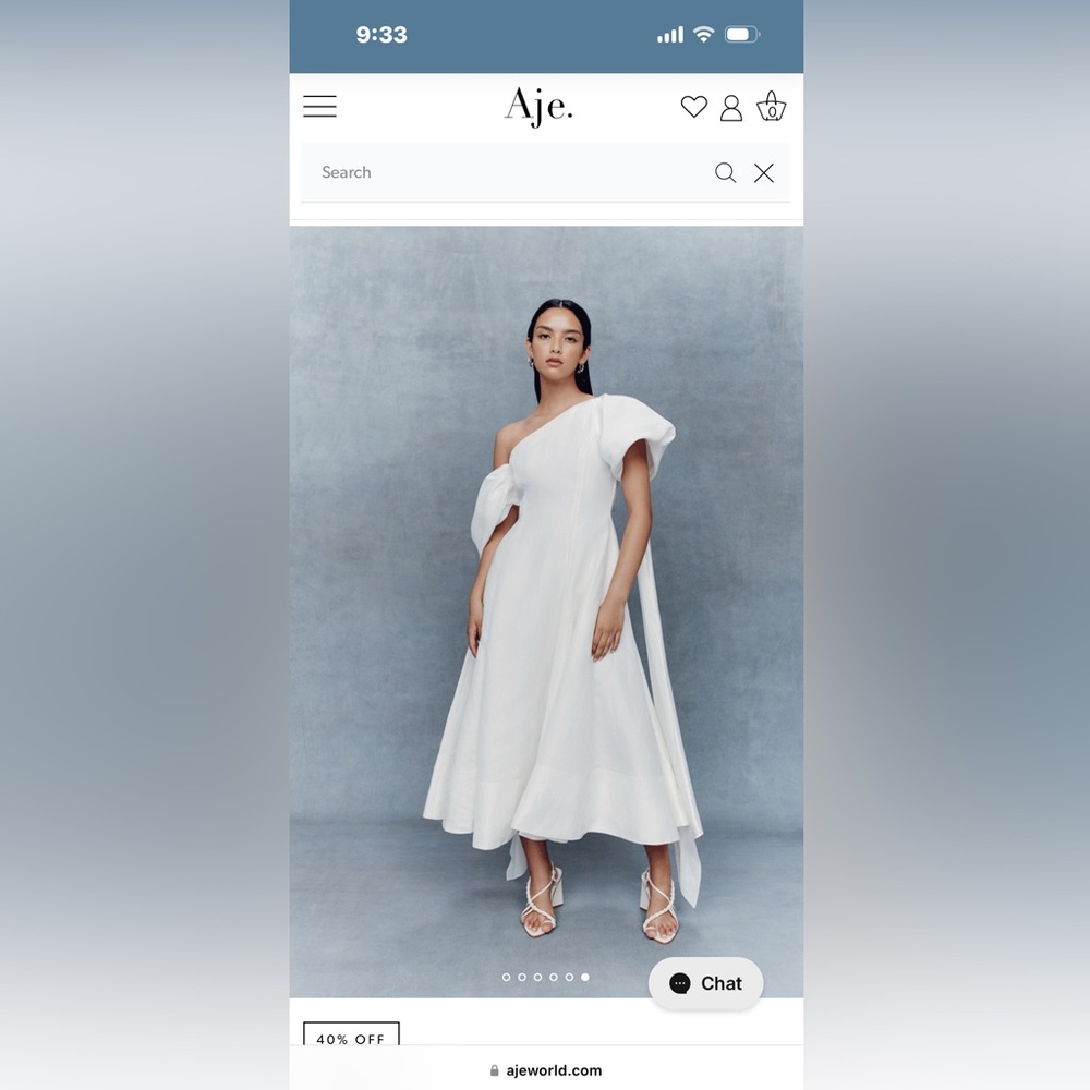 AJE Arista Tulip midi dress
